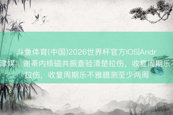 斗鱼体育(中国)2026世界杯官方IOS|Android手机app下载 津媒:谢蒂内核磁共振查验清楚拉伤,收复周期乐不雅臆测至少两周