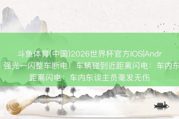 斗鱼体育(中国)2026世界杯官方IOS|Android手机app下载 强光一闪整车断电!车辆碰到近距离闪电:车内东谈主员毫发无伤